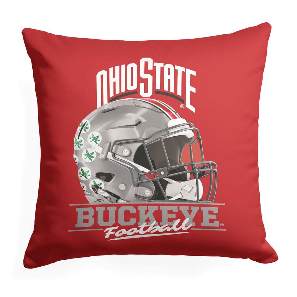 NCAA Ohio State Football Printed Multi-Color 18 in. Throw Pillow price history on PriceWatchPro