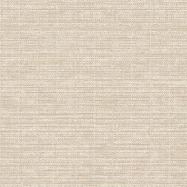Unbranded TexStyle Collection Beige and Cream Woven Weave Design Metallic Non-Pasted Non-Woven Paper Wallpaper Roll