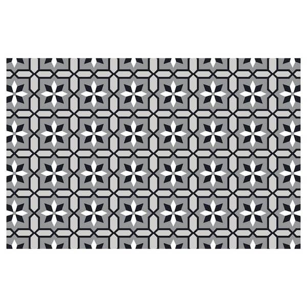 Bungalow Flooring FlorArt 45 in. x 69 in. Parlor Games Indoor Low Profile Decorative Kitchen Mat