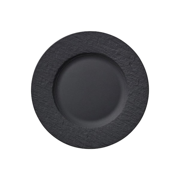 Villeroy & Boch Manufacture Rock Black Porcelain Salad Plate
