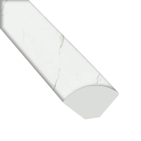 Eddinger 3/4 in. T x 0.64 in. W x 94 in. L Luxury Vinyl Quarter Round Molding