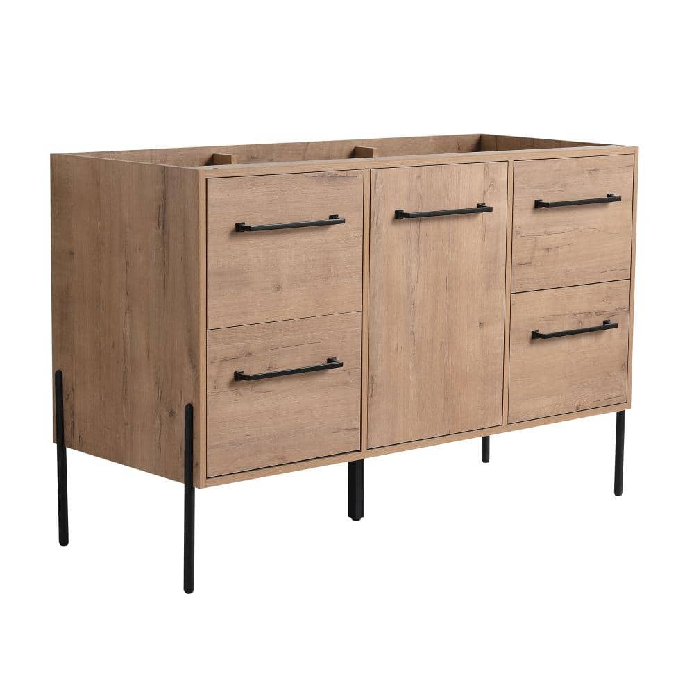 46.88 in. Bath Vanity Cabinet without Top in Imitative Oak Unassembled price history on PriceWatchPro
