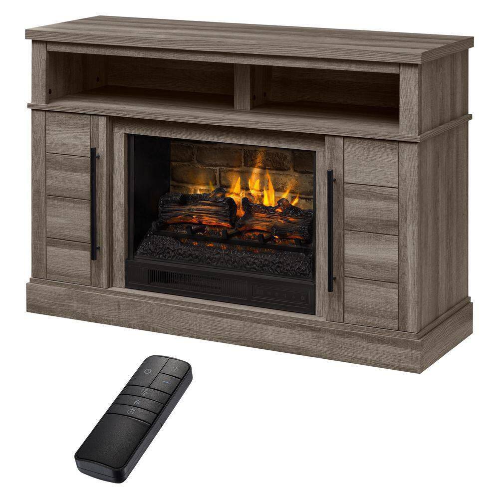 Buy Wolcott 48 in. Freestanding Electric Fireplace TV Stand in Prairie