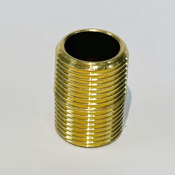 1/8 MPT x 1.50 Length, Brass Pipe Long Nipple - 3327X2 - Hi-Line Inc.