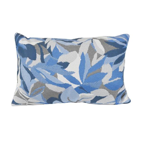 Astella Dewey Blue Lumbar Outdoor, Lumbar Outdoor Throw Pillows