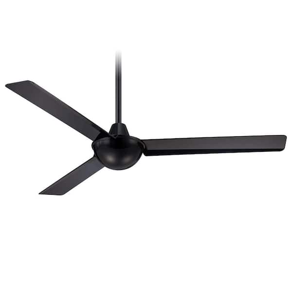 Kewl 52 in. indoor Black Ceiling Fan with Wall Control