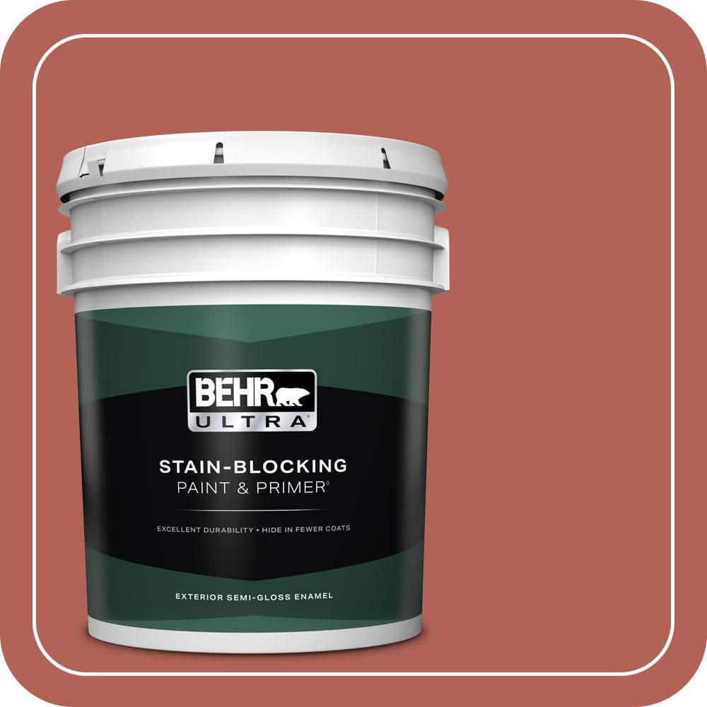 5 gal. #QE-04 Chimayo Red Semi-Gloss Enamel Exterior Paint & Primer price history on PriceWatchPro