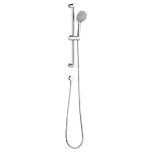 Kree 5-Spray Round High Pressure Multifunction Wall Bar Shower Kit with Hand Shower in Polished Chrome