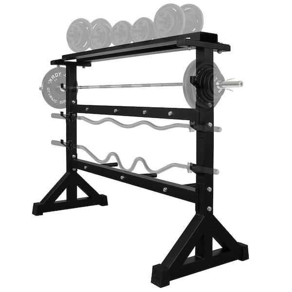 Multifunctional Heavy Duty Barbell Rack Weight Rack for Dumbbells, Weight Storage Organizer Dumbbell Storage Stand Holde