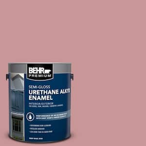 1 gal. #S140-4 Minstrel Rose Urethane Alkyd Semi-Gloss Enamel Interior/Exterior Paint