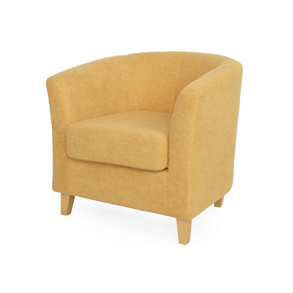 Noble House Kaeda Mustard Yellow Club Chair 111207 - The