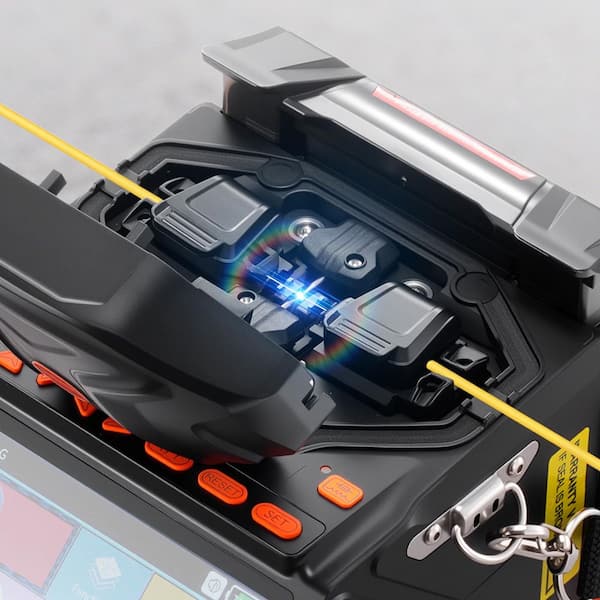 SKYSHALO Fiber Fusion Splicer 6-Motors, Core Alignment Fibers