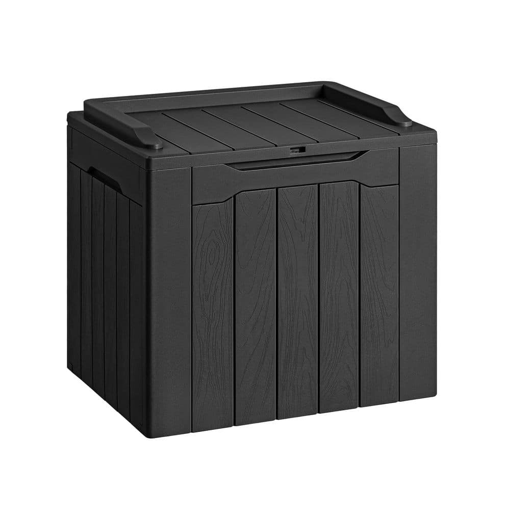 30-Gal. Resin Deck Box for Outdoor and Indoor Storage, Waterproof and UV-Re