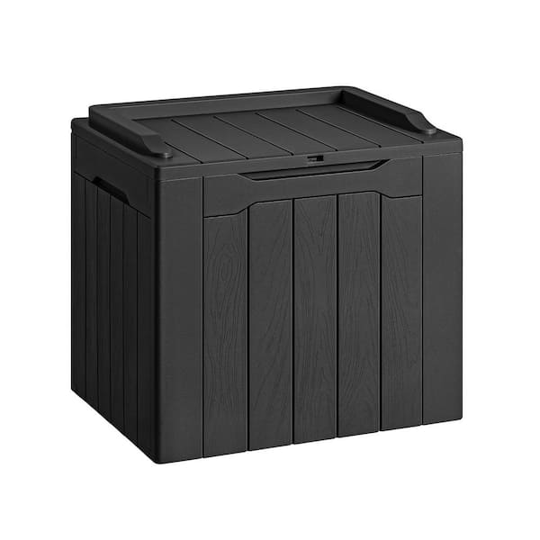 Unbranded 30-Gal. Resin Deck Box for Outdoor and Indoor Storage, Waterproof and UV-Resistant