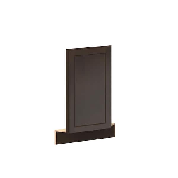 Emerson Cocoa Angled Corner Front Ready to Assemble Kitchen Cabinet (36 in. W x 34.5 in. H x 36 in. D)