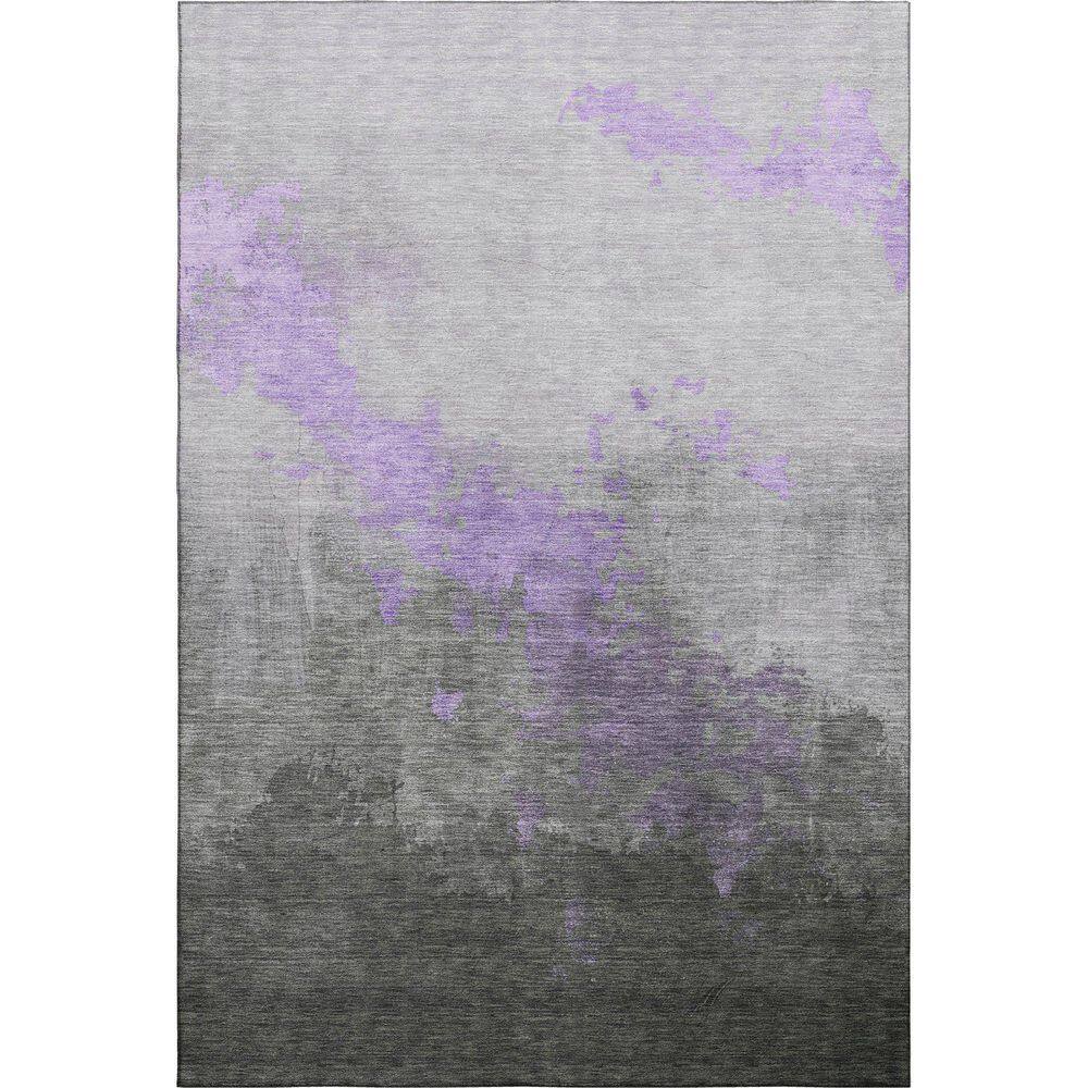 Mayfield Premium Machine Washable Abstract AMF1881 Lavender 3 ft. x 4 ft. Area Rug price history on PriceWatchPro