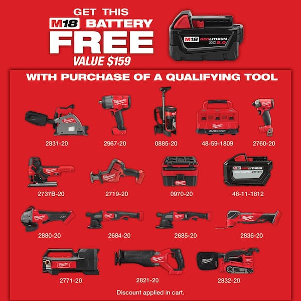 Milwaukee M18 FUEL 18V Lithium-Ion Brushless Cordless Barrel Grip  