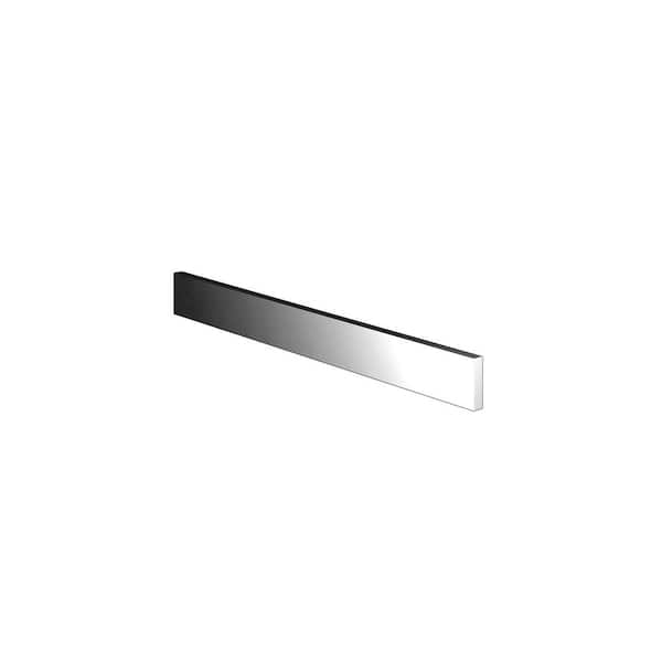 Belle Haven Recessed 3 in. W x 42 in. H x 0.75 in. D in Driftwood Filler in Assembled Wall Cabinet