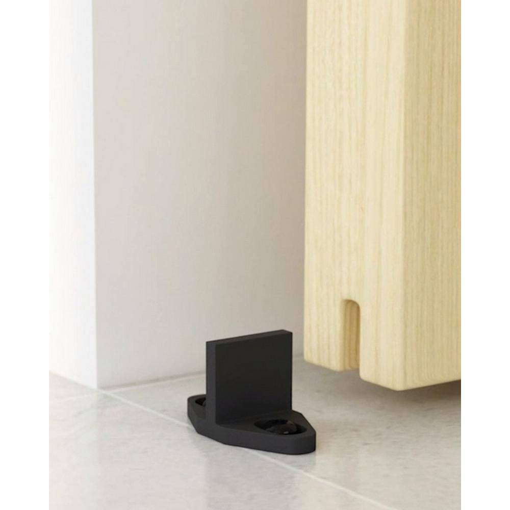 Snow White Composite Barn Door with Frosted Glass Panels and Black Hardware Kit