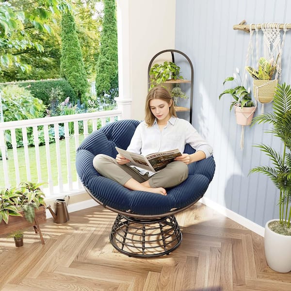 Steel Base Outdoor Swivel Chairs 360° Swivel Patio Chair All Steel Base Outdoor Swivel Chairs 360° Swivel Patio Chair All