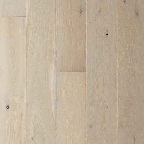 Malibu Wide Plank Point Loma French Oak 3/8 in. T x 6.5 in. W Click Lock Wire Brushed Engineered Hardwood Flooring (945.5 sq. ft./pallet)