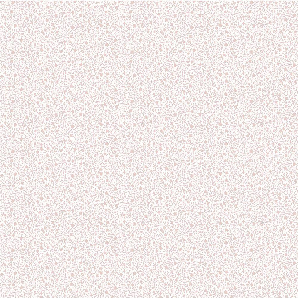Little Explorers 2 Pink Tiny Botanical Flowers Matte Finish Non-Pasted Non-