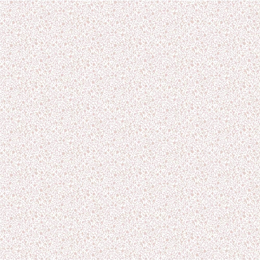 Pink Little Explorers 2 Tiny Botanical Flowers Matte Finish Non-Pasted Non-