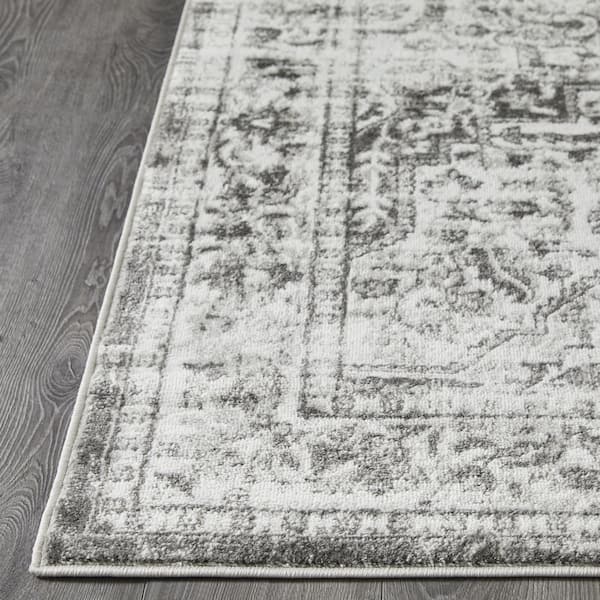 Rhane Aliziaz Cream 9 ft. 10 in. x 12 ft. 10 in. Oriental Polypropylene Area Rug