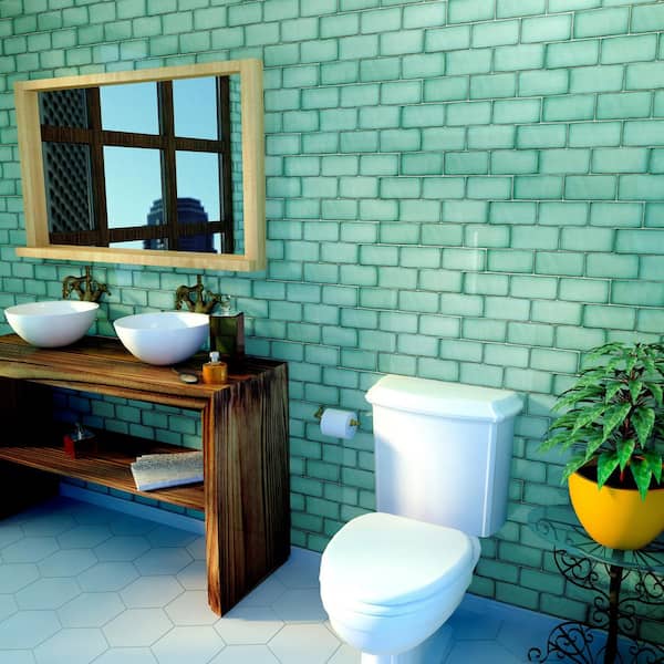 Antic Special Lava Verde 3 in. x 6 in. Ceramic Wall Tile (4.16 sq. ft./Case)