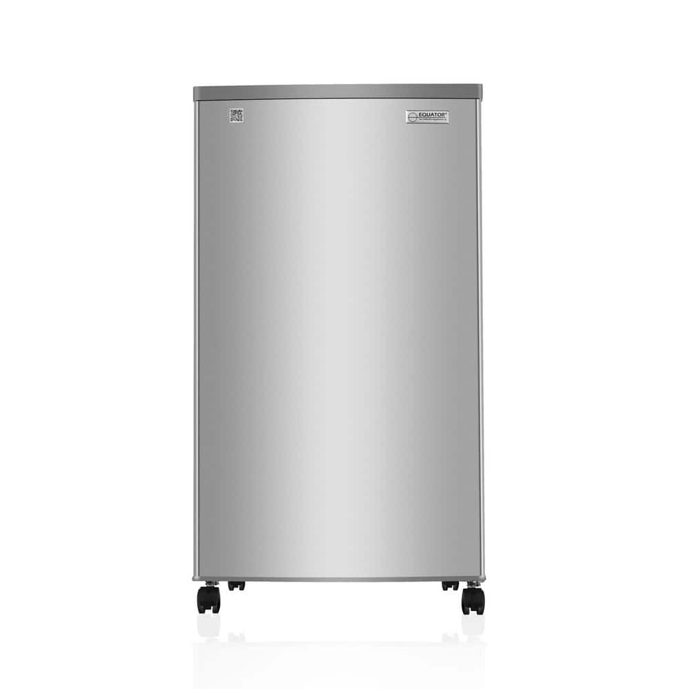 EQUATOR ADVANCED Appliances 3.5 cu. ft. Outdoor Refrigerator with Compressor Cooling in Stainless steel, Silver