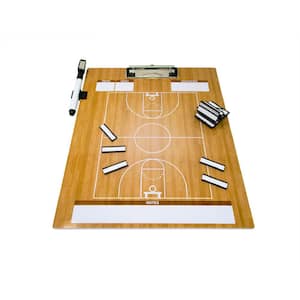 12 in. L x 10 in. W Magnetic Dry Erase Board Basketball Court Design Coaching Board