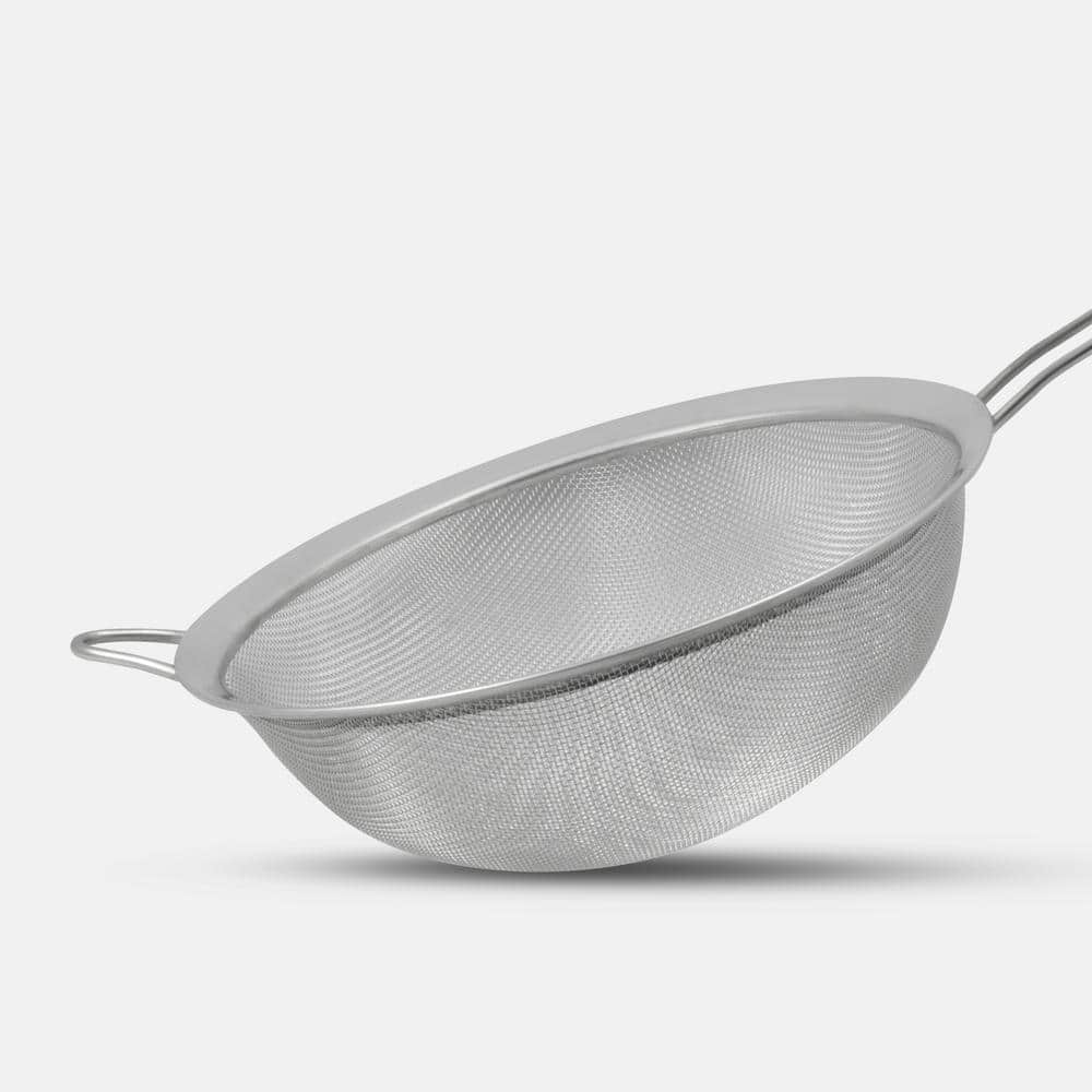 ExcelSteel 8.75" Stainless Steel Ergonomic Strainer