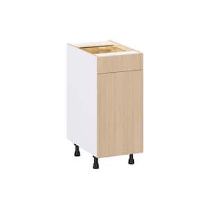 Timberline 15 in. W x 24.5 in. D x 34.5 in. H Assembled Shaker Base Kitchen Cabinet in Mojavi Oak with Drawers