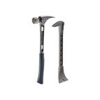 15 oz. TiBone 3 Milled Face with Curved Handle and Titanium Trim and Nail Puller