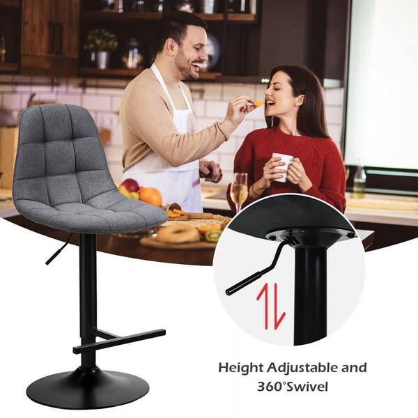 Comfortable adjustable bar discount stools