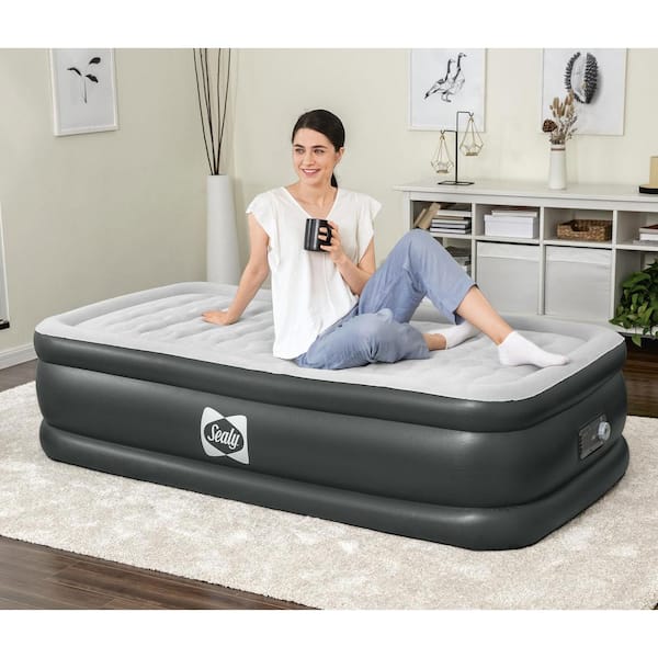 Flocking Inflatable PVC Air Beds Mattresses for Home Indoor and Outdoor Use  