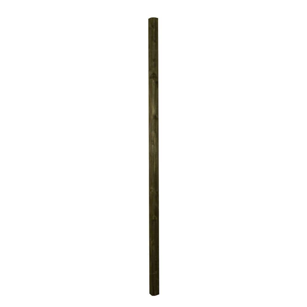 BNIB Round wooden pole ends 