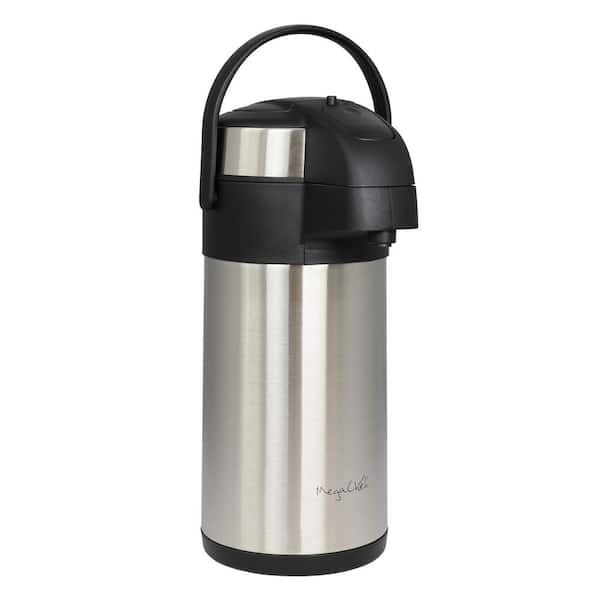 101 Oz Airpot Thermal Coffee Carafe - Insulated Stainless Steel Coffee  Dispenser with Pump - Thermal Beverage Dispenser - Thermos Coffee Carafe  for