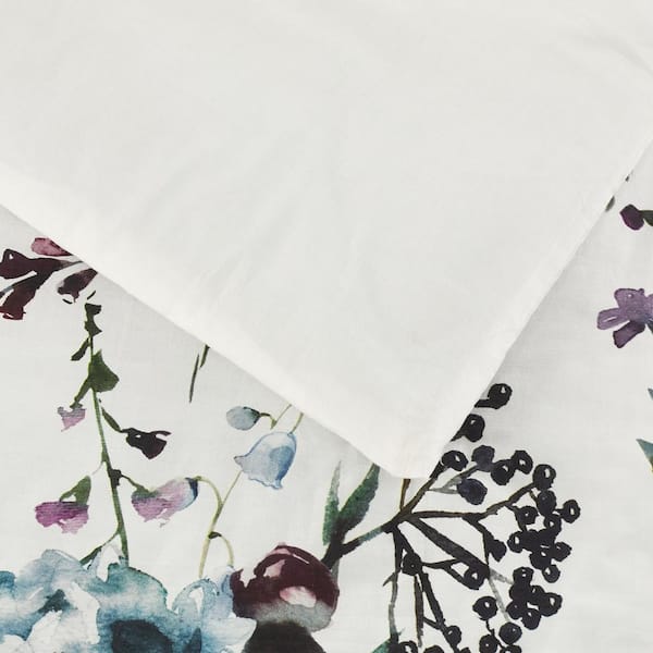 Fieldcrest Watercolor Floral 3-pc. Floral Comforter Set, Color