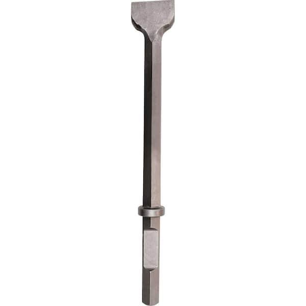 Makita 1-1/8 in. Hex Shank 3 in. x 20-1/2 in. Scaling Chisel for use with  1-1/8 in. Hex Hammers D-21347 - The Home Depot