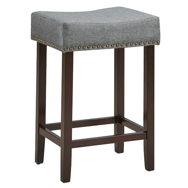 restoration hardware saddle leather stool