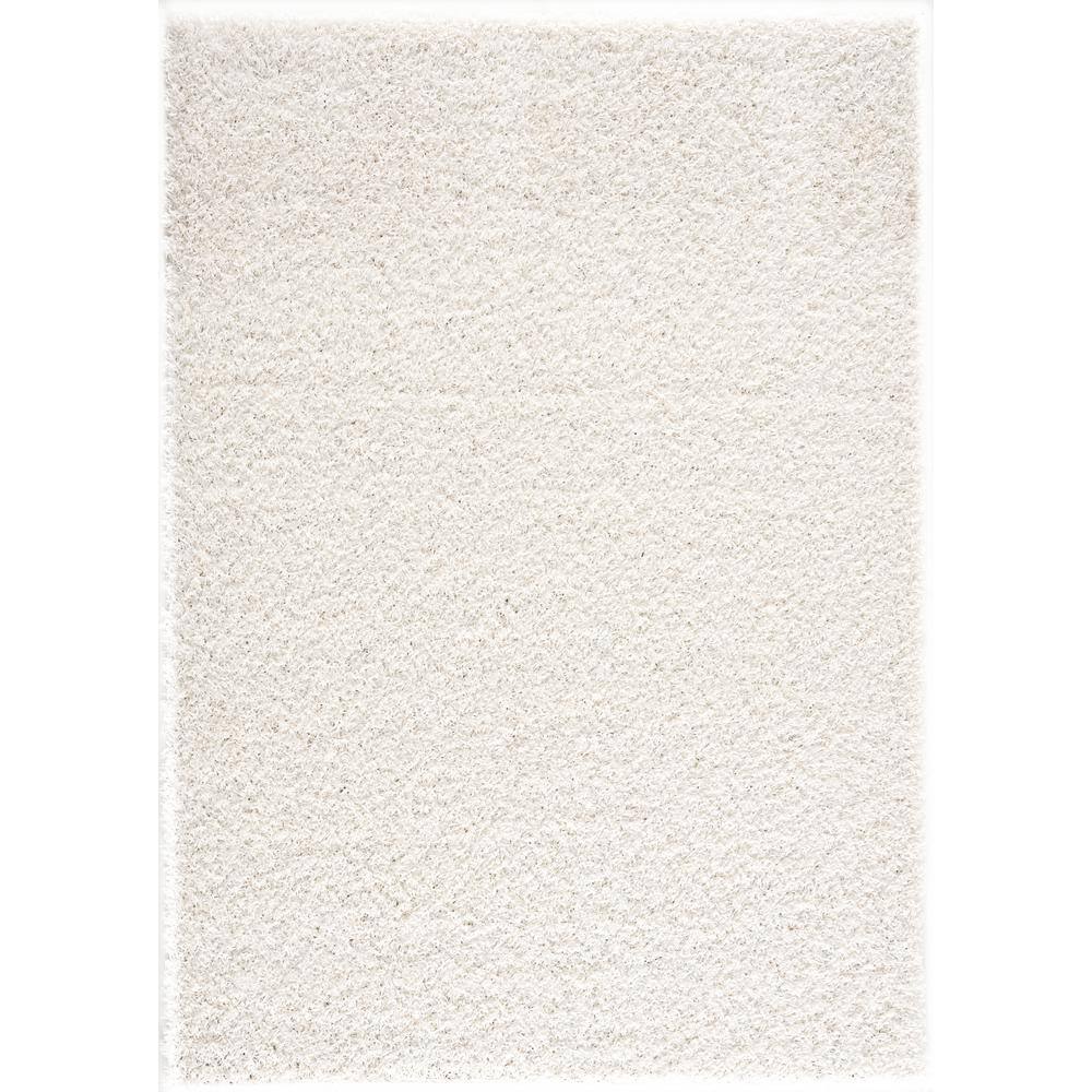 Reviews for L'Baiet Jenny White 4 ft. x 6 ft. Shag Area Rug Pg 1