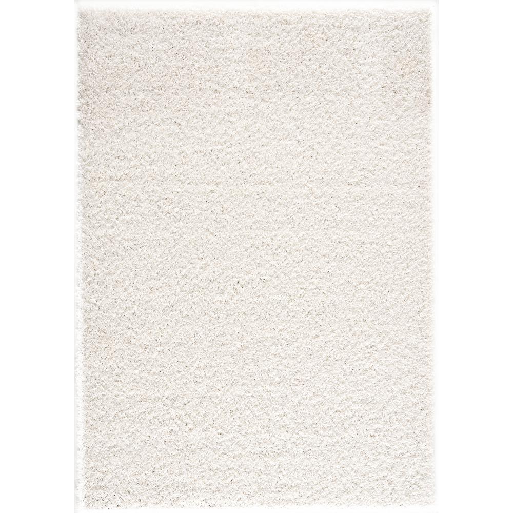 UPC 810024220595 product image for Jenny White 8 ft. x 10 ft. Shag Area Rug | upcitemdb.com
