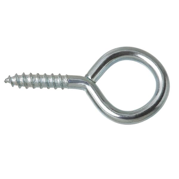 3/16 in. x 2 in. Zinc Screw Eye (3-Piece)