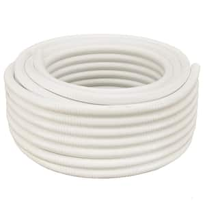 1-1/2 in. Dia. x 10 ft. White Schedule 40 Flexible PVC Pipe