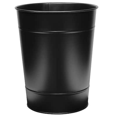 6l Waste Bin In Matte Black