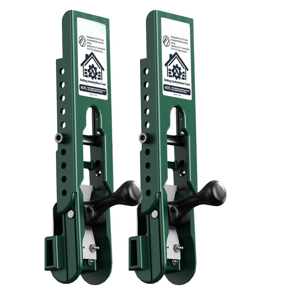 Plastic Siding Installation Tools, for Use with 5/16 in. Fiber Cement Siding, Adjustable at 1/4 in. Increments price history on PriceWatchPro
