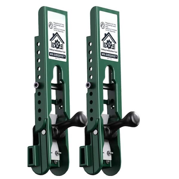 Plastic Siding Installation Tools, for Use with 5/16 in. Fiber Cement Siding, Adjustable at 1/4 in. Increments