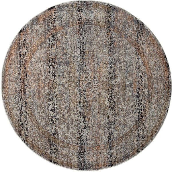 Camilla Multi-Colored 2 ft. x 8 ft. Abstract Area Rug