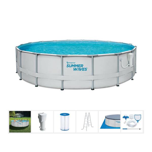 summer waves 18 x 48 quick set pool